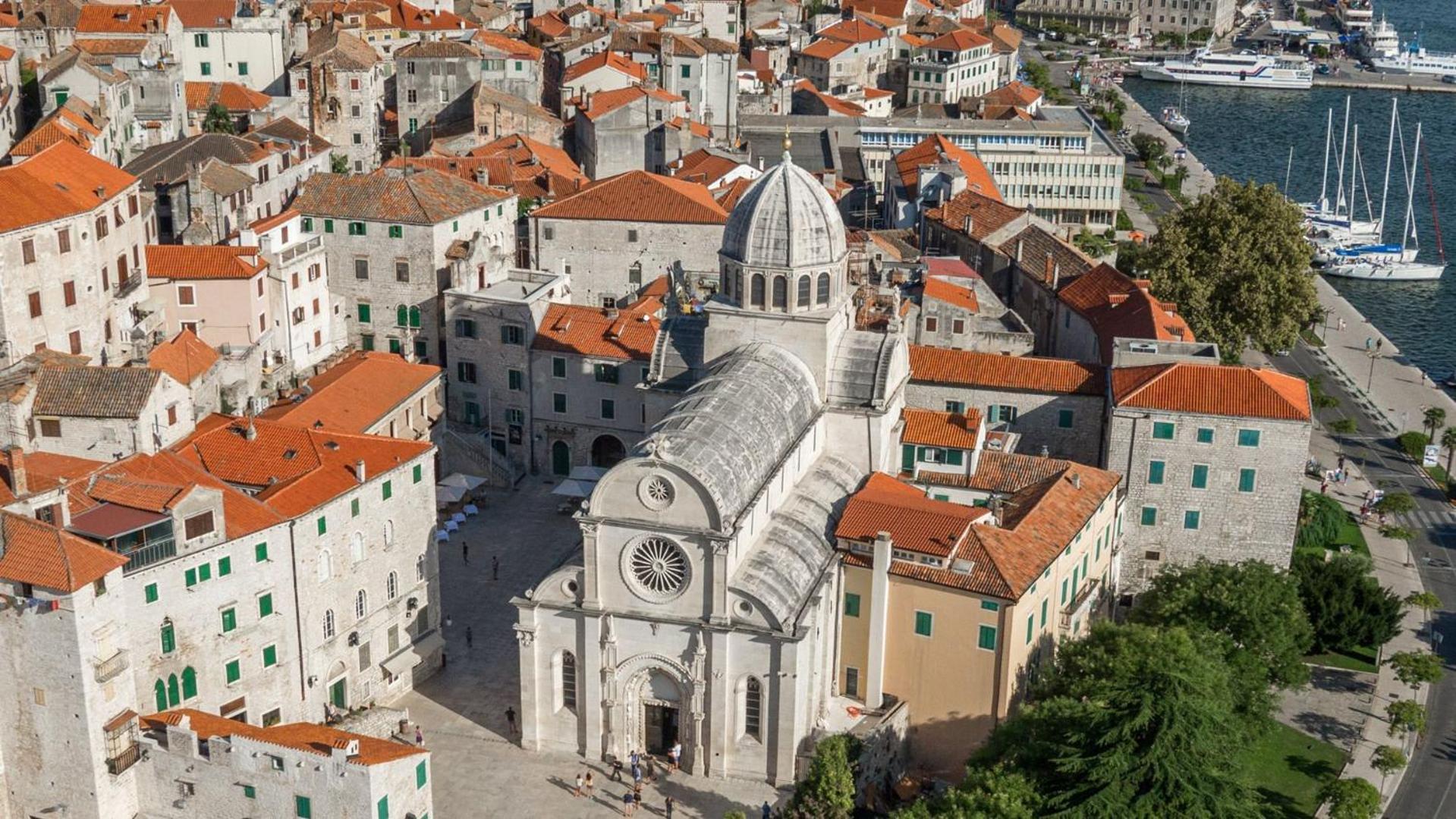 Summer Breeze Apartment - Quiet Place With A Spectacular View And A Garden Sibenik Exterior photo